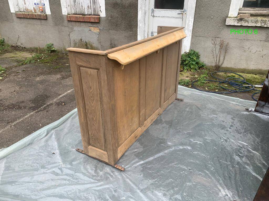 aérogommage bancs