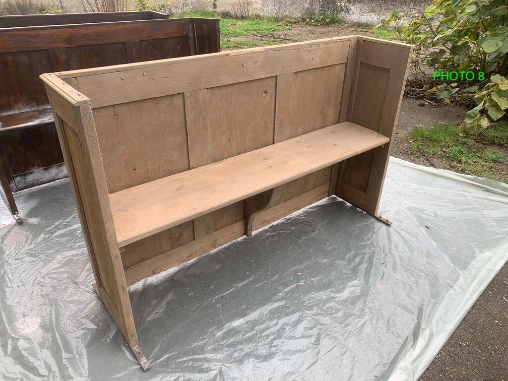 aérogommage des bancs 2