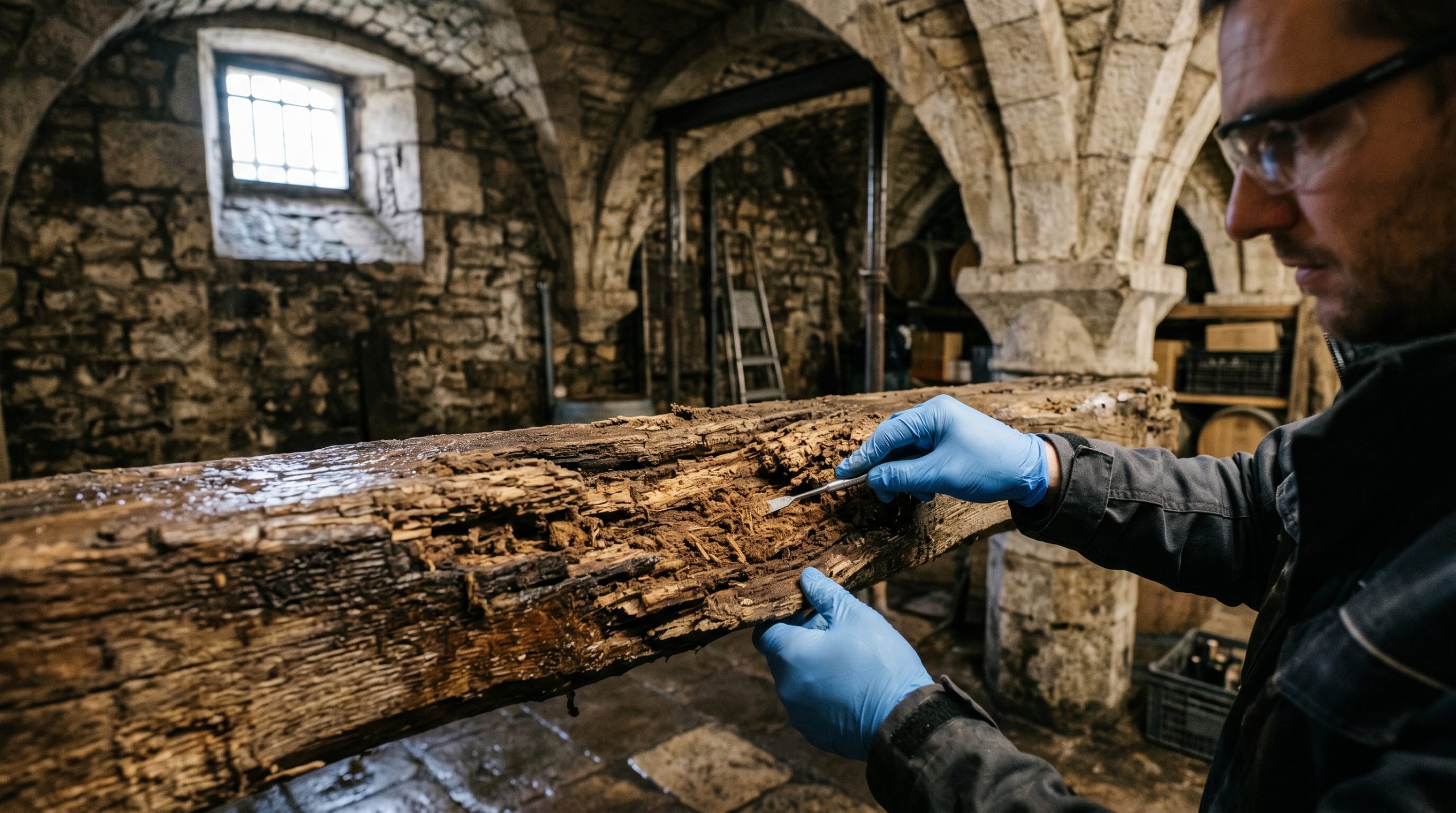 Traitement Polypore des Caves Chartres | Expert Certifié
